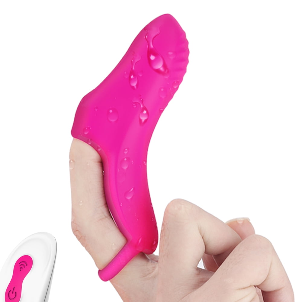 Wonderland Wigs G Spot Finger Vibrator for Women, Stimulator Soft Silicone Adult Sex Toy Massager for Woman picture