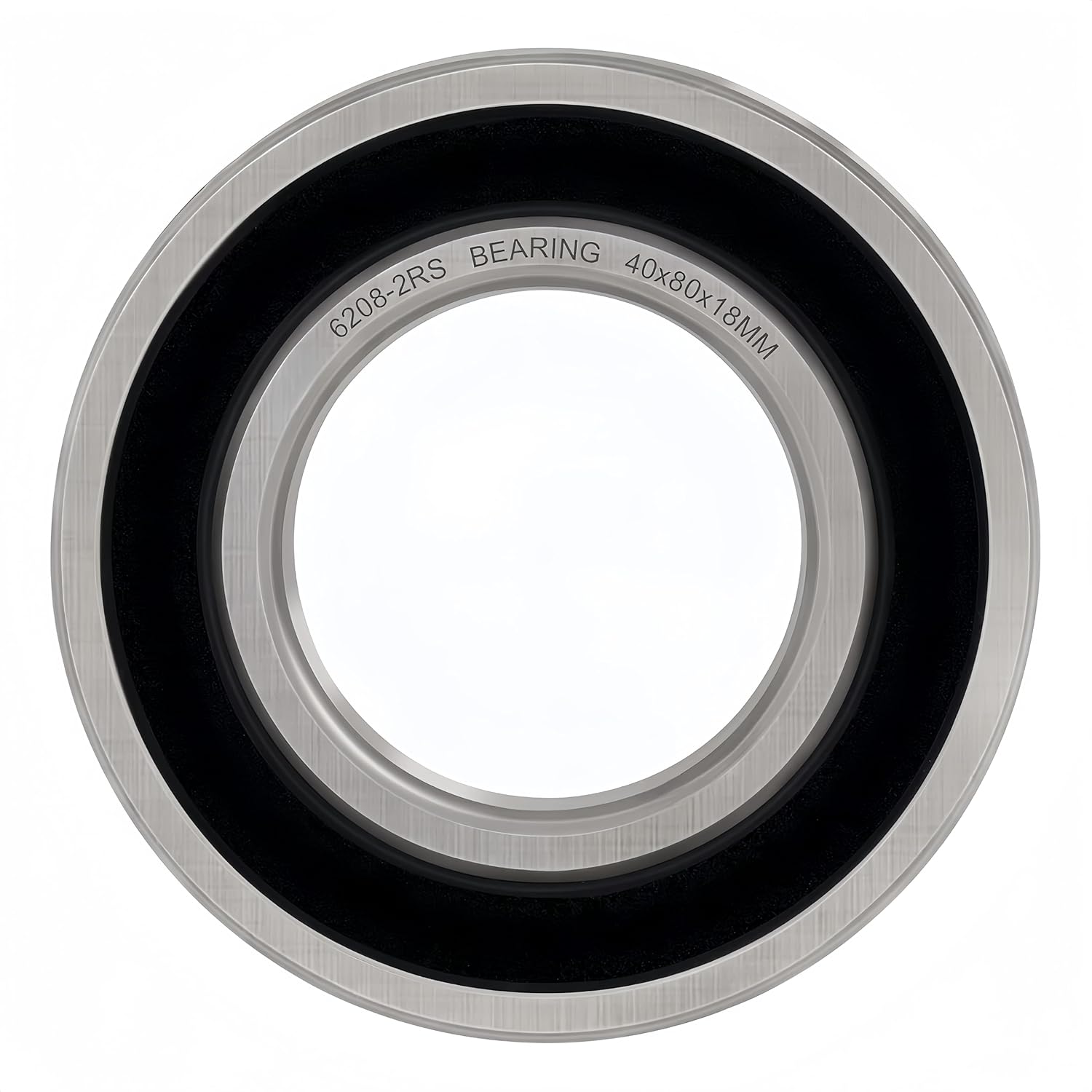 DEEG 2 Pack 6208-2RS Ball Bearings 40x80x18mm Deep Groove Ball Bearing