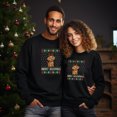 thumbnail image 2 of EcoLoom Merry Woofmas Christmas Sweater Long Sleeve Unisex Midweight Crewneck Sweatshirt, 2 of 4