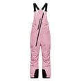 thumbnail image 6 of Ulitacool Girls Romper Crewneck Long Sleeve Bodysuit Insulated Snowsuit For Girls Ski With Bib Pants For Outdoor Winter Sports Soft Onesie Pink 12-13 Years, 6 of 6