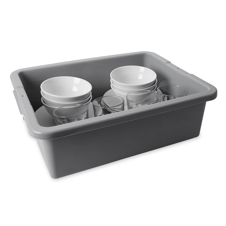 Bus/Utility Box, 7.125gal, Gray Bus/Utility Box, 7.125gal, Gray