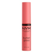 NYX Professional Makeup Butter Gloss, Non-Sticky Lip Gloss, Creme Brulee, 0.27 Oz