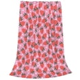 thumbnail image 2 of Fotbe Strawberry Manta de Franela Acolchonada con Estampado, Súper Suave y Esponjosa, Extra Grande para Sofá, Cama, Uso Todo el Año-80"x60", 2 of 7
