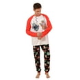 thumbnail image 3 of Family Christmas Pajamas Matching Set, Cartoon Koala Print Long-Sleeve Tops with Pants Sleepwear for Adult, Kid, Baby, 3 of 10