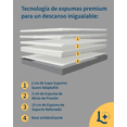 thumbnail image 3 of Colchón Matrimonial Laila Ultra De Espuma Memory Foam Blanco, En Caja, Laila Ultra, 3 of 10