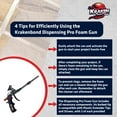 thumbnail image 3 of Kraken Bond PRO Foam Gun - 8" (0.67 ft) with 360° Swivel Tip, Non-Stick Teflon Coating, Precision Foam Dispensing for DIYers & Professionals - 1 Pack, 3 of 5