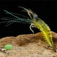 thumbnail image 3 of US 14-28Pack Soft Luminous Artificial Shrimp Lure Set Shrimp Bait Shrimp Fishing, 3 of 5