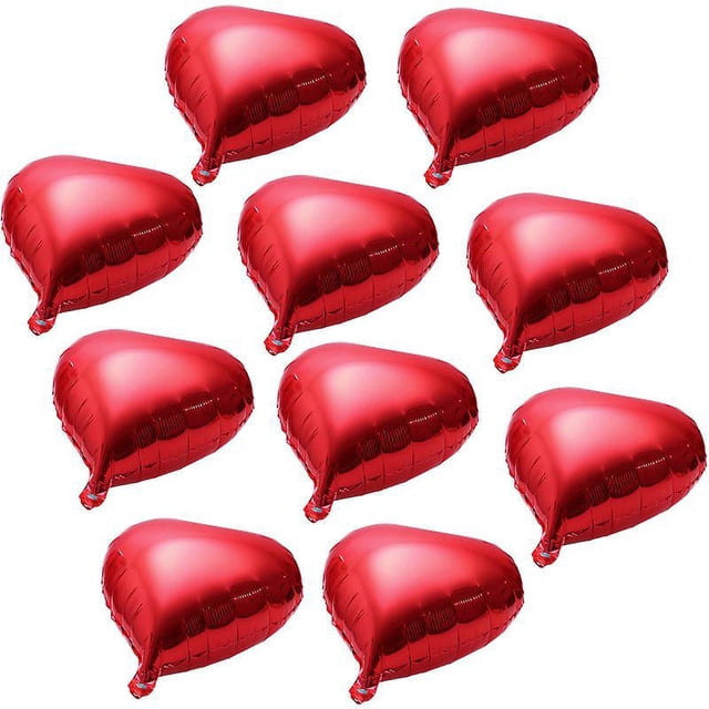 10 globos de helio.