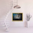 thumbnail image 2 of Youkk Canvas Oil Paintings Drawing Arabic Calligraphy Islamic Symbol Picture Poster Sofa Background Wall Decals, 2 of 9