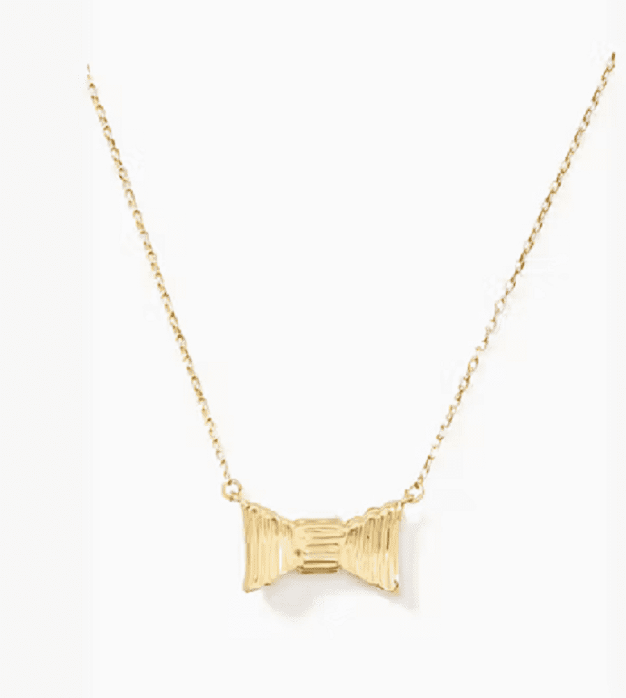 Kate Spade New York Pearls of Wisdom Mini Pendant Gold Cream