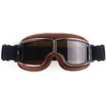 thumbnail image 3 of LILSIS Motorcycle Goggles Vintage Motorcycle Goggles Aviator Pilot Scooter Goggles, 3 of 6