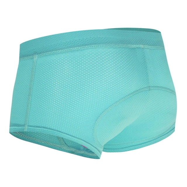 Ropa interior de ciclismo para mujer, pantalones cortos con patrón deportivo, pantalones cortos ajustados para bicicleta, pantalones cortos femeninos