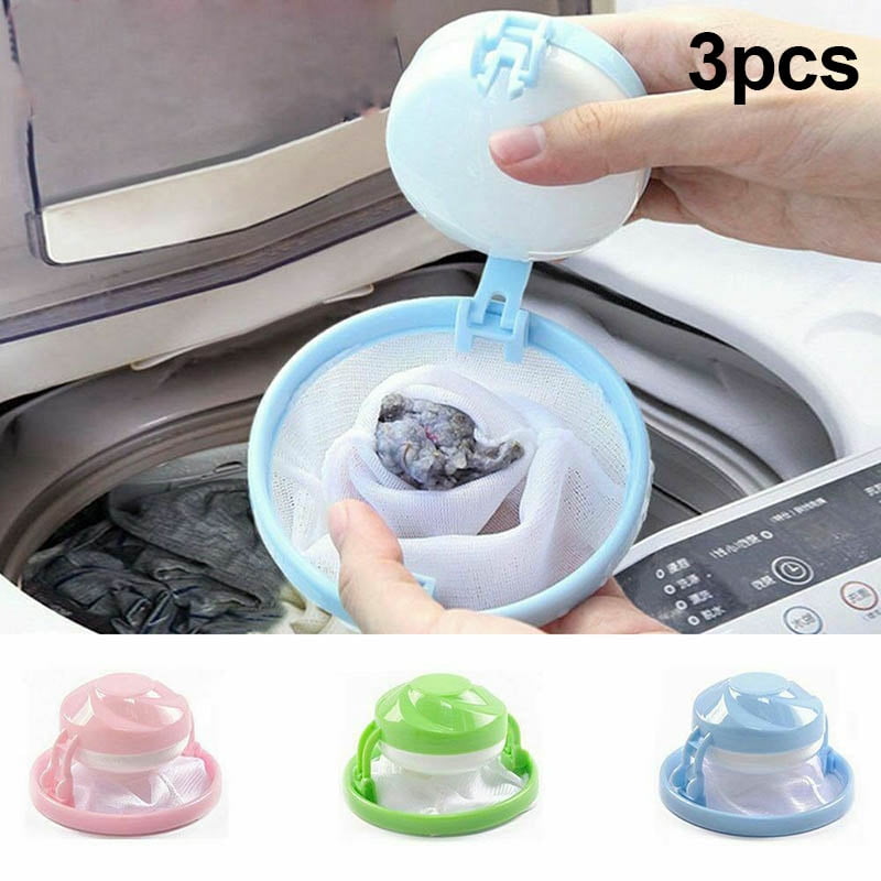 Floating Pet Fur Catcher Laundry Lint Pet Hair Remover For Washing Machine 