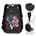 thumbnail image 3 of Bingfone Largemouth Bass Fish in USA for USB Backpack, Multi-compartment Multi-pocket Computer Backpack, Suitable for Travel, Business, Leisure, Unisex, 3 of 7