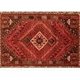 thumbnail image 1 of Ahgly Company Indoor Rectangle Persian Orange Traditional Area Rugs, 8' x 12', 1 of 1