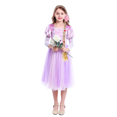 thumbnail image 5 of IBTOM CASTLE Girls Princess Dress Halloween Cosplay Fancy Dress up Christmas Birthday Party Long Maxi Puffy Dresses Carnival Evening Prom Ball Gown, 5 of 8