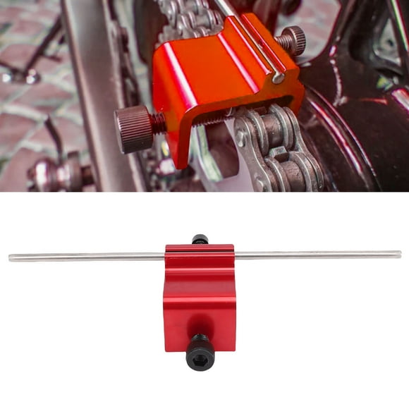 L'outil d'alignement de la chaîne, l'outil d'alignement de la chaîne de moto en alliage en alliage en alliage pour le VTT UTV, assure des ajustements stables, compatibles avec