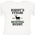 thumbnail image 4 of Inktastic Daddy Future Hunting Buddy Boys or Girls Long Sleeve Baby Bodysuit, 4 of 5