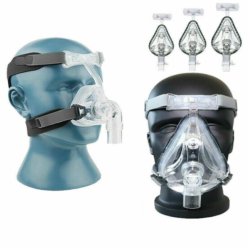 Full Face Mask with Adjustable Headgear Universal Size 
