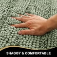 thumbnail image 3 of PrimeBeau Microfiber Non Slip Mat Anti-Slip Bath Mat, 20 x 32 Inch, Sage, 3 of 7