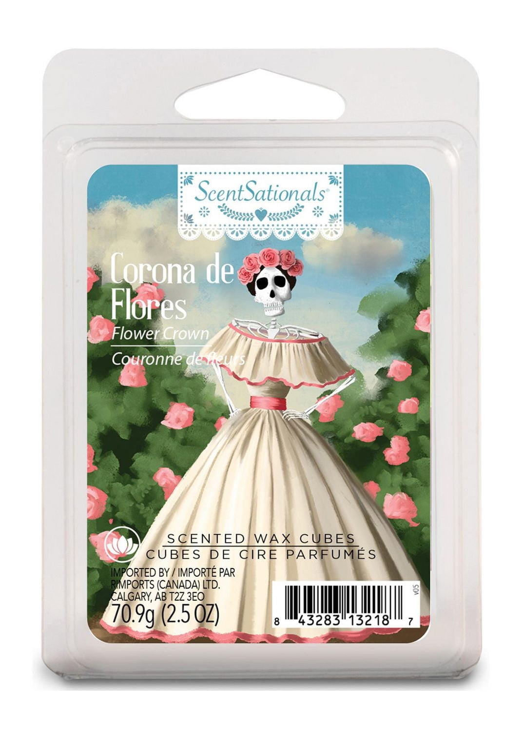ScentSationals Scented Wax Cubes - Corona de Flores