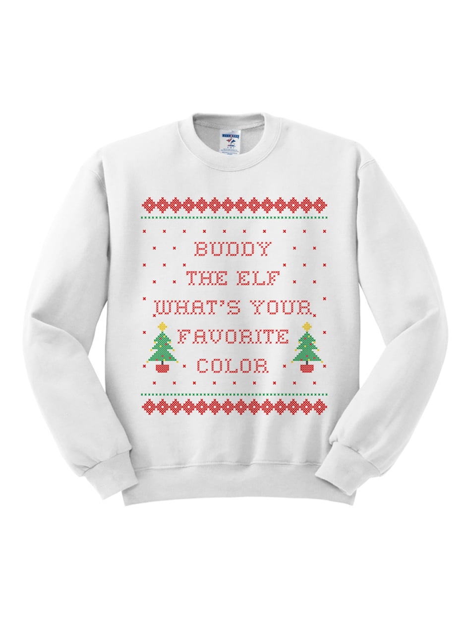 buddy the elf sweatshirt