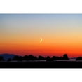 thumbnail image 3 of Taylor, Douglas 18x13 Black Modern Framed Museum Art Print Titled - Crescent at Sunset, 3 of 5