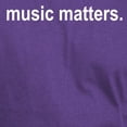 thumbnail image 3 of CafePress - Music Matters Dark T Shirt - Men's Classic Graphic Cotton T-Shirt, 3 of 4
