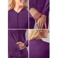 thumbnail image 4 of Adar Addition Scrubs For Women - Zippered Bomber Scrub Jacket, 4 of 7