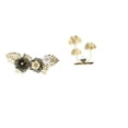 thumbnail image 1 of Escultura de hojas de metal nórdico para pared, diseño decorativo de hojas y flores para comedor, dormitorio, regalo de inauguración de la casa, decor, 1 of 8