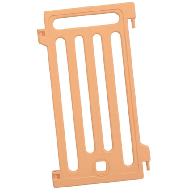 Valla para mascotas de estructura resistente, centro de actividades, valla para cachorros, conejo, para interiores Naranja