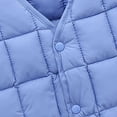 thumbnail image 4 of MuZeFu Toddler Girl Clothes 18 Months Clearance And Winter Baby Boys Girls Baby Button Cardigan Vest Down Cotton Vest Inside And Outside Wear, 4 of 5