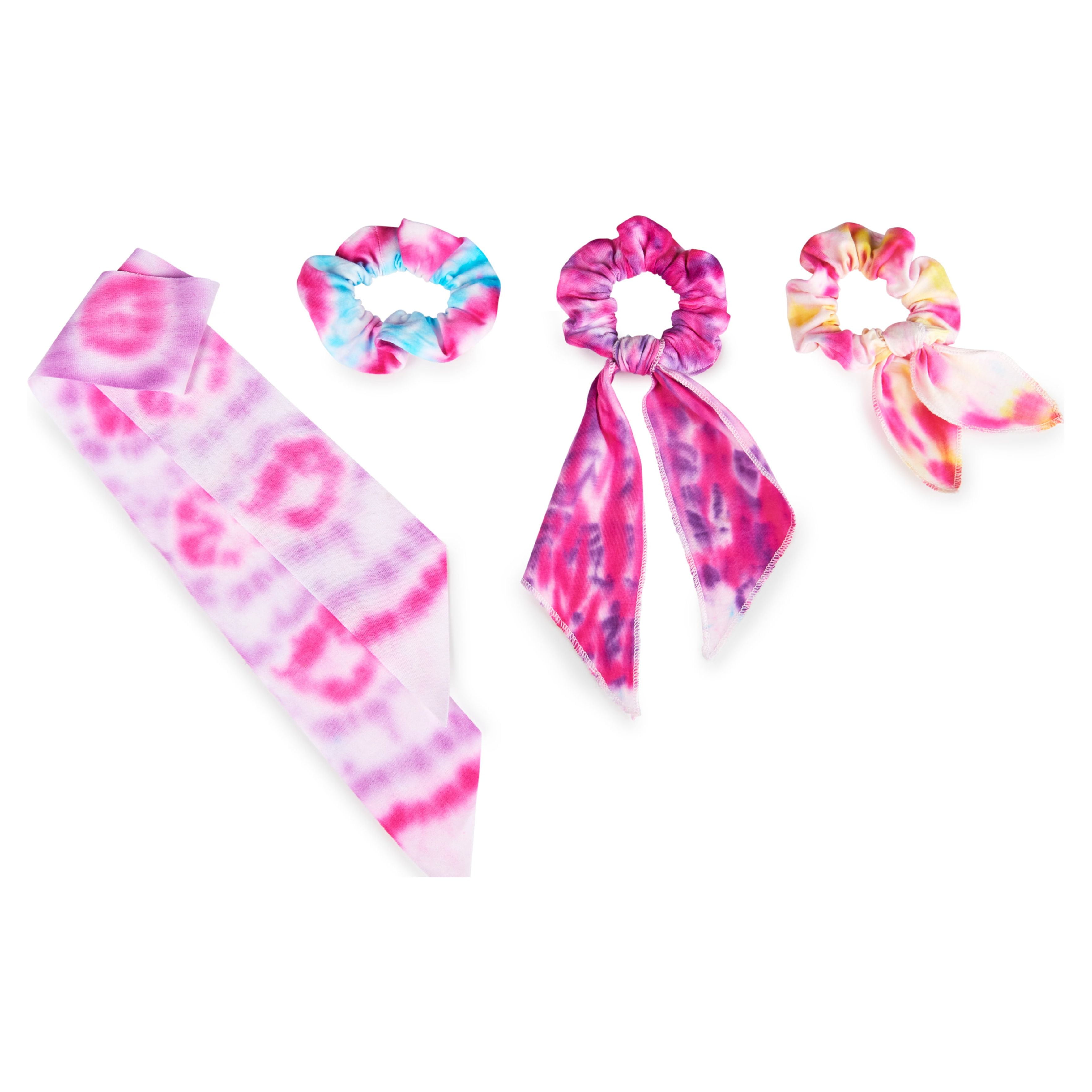 Tie Dye Kit for Kids, Dyes, Gloves, Rubber Bands, Hair Scrunchies, Scarves,  Bags - Yahoo Shopping