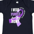 thumbnail image 4 of Inktastic I Wear Purple for My Aunt Lupus Awareness Boys or Girls Baby Bodysuit, 4 of 5