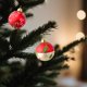 thumbnail image 4 of Adornos Navideños de Cristal Decorativos | Bolas Colgantes Brillantes de 8 Cm (Paquete de 2) | Adornos Brillantes para Árbol de Navidad | Adornos Festivos para Ventanas | Bolas Navideñas Irrompibles, 4 of 6