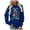 Blue, variant on Dance Like Frosty Shine Like Rudolph Christmas Sweatshirts for Women Long Sleeve Crewneck Christian Sweatshirt Pullover Tops
