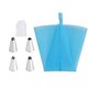 thumbnail image 2 of Billuyoard 6 unids/set conjunto de decoración de pasteles bolsa de crema boquilla de glaseado Sugarcraft bolsa de pastelería Kit de herramientas de Herramientas y accesorios para hornear Azul Billuyoard HA002030-03, 2 of 6