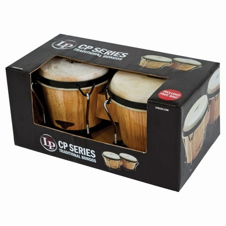 LATIN PERCUSSION CP TRAD BONGO W/BOX - AW CP221AW-B