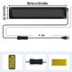 thumbnail image 3 of Panel de pantalla LED de 2 piezas Panel USB USB LED LED LED APLISTA COLLO CAR SEÑAL RGB Light Car Devil Ojes Light para automóviles y camiones, 3 of 6