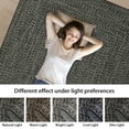 thumbnail image 3 of Garvee 2'x10' Runner Rugs Kitchen Entryway Braided Print Rugs, Machine Washable Non-Slip Low Pile Indoor Rugs for Hallway, Bedroom, Living Room, Gray Brown, 3 of 8