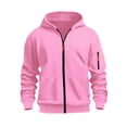 thumbnail image 6 of Mooqilaa Boys Activewear Outfit Sets, 2 Piece Casual Long Sleeve Hoodies and Sweatpants Sets Pink Size 12, 6 of 9