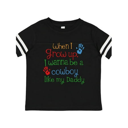 

Inktastic Cowboy like Daddy Gift Toddler Boy or Toddler Girl T-Shirt
