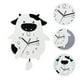 thumbnail image 5 of 1pc Reloj de pared de dibujos animados Reloj en forma de vaca Reloj de pared decorativo Adorno (blanco), 5 of 5