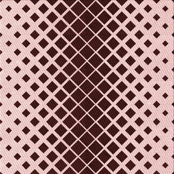 Ahgly Company Machine Washable Indoor Square Transitional Pink Area Rugs, 5' Square