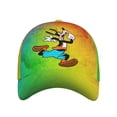 thumbnail image 2 of Unisex Running Goofy Colorful Adjustable Sports Dad Hat Trucker Baseball Cap For Running Outdoor Travel, 2 of 5