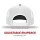 thumbnail image 4 of Gorra Trucker R RICHARDSON 511 Visera Plana Verde y Blanco, 4 of 7