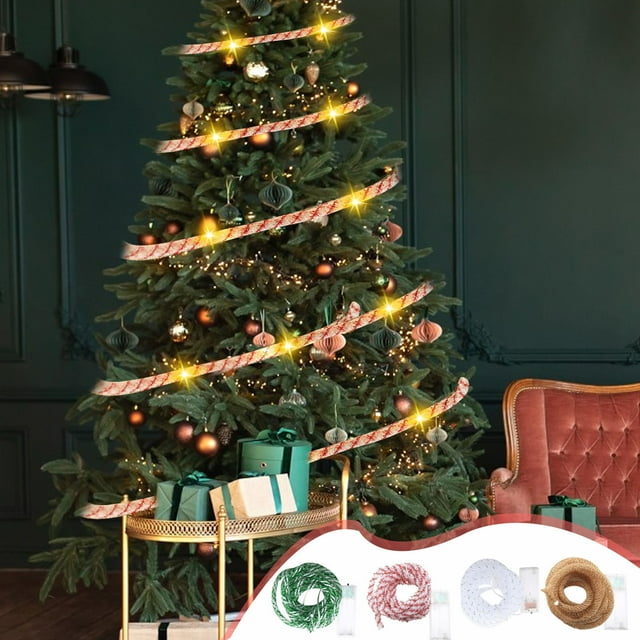 Xihbxyly Historia de La Navegación Decoración Navideña y Luces Led Paracolgar En Árbol de Navidad, Escalera, Porche, Decoración Interior y Exterior, Luces Cálidas
