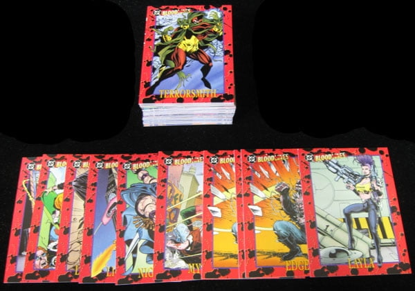 Fill Your Set Pick 20 1993 DC Bloodlines Cards 