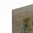 thumbnail image 2 of Luxe Metal Art 'The Leopard 2A' by Ata Alishahi, Metal Wall Art, 12"x12", 2 of 9