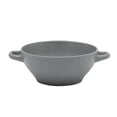 thumbnail image 6 of Gibson Elite Clover Hill 12-Piece Stoneware Dinnerware Set - Embossed Reactive Glaze - Service for 4 - Dark Blue, 6 of 15